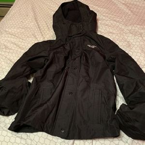 Hollister black winter jacket
